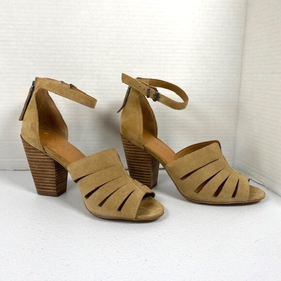 1. State Nallay Shoes Women’s 7.5M Sandal High Heel Leather ankle strap open toe - Picture 9 of 11